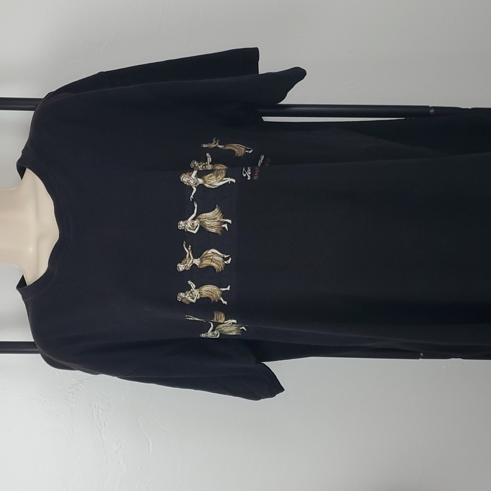 Tommy Bahama Relax t-shirt graphic cotton black men size L